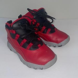Jordan Kids Sneakers Red Black